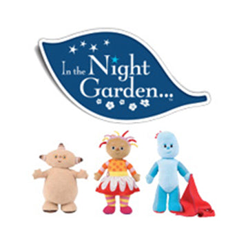 In The Night Garden Iggle Piggle Boat push n play Vehicle Toy Rare 2007 & Box | UK