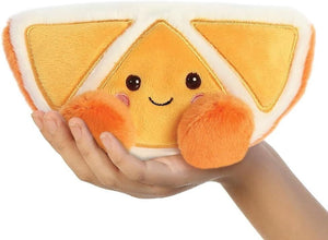 Aurora, 33787, Palm Pals Tucker Mandarin, 5In, Soft Toy, Orange & White