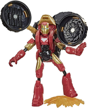 Marvel Avengers Bend and Flex Iron Man & Motorcycle - Brand New!