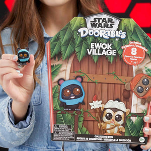 Just Play STAR WARS™ Doorables Ewok Village Collection Peek, Kids Toys for Ages