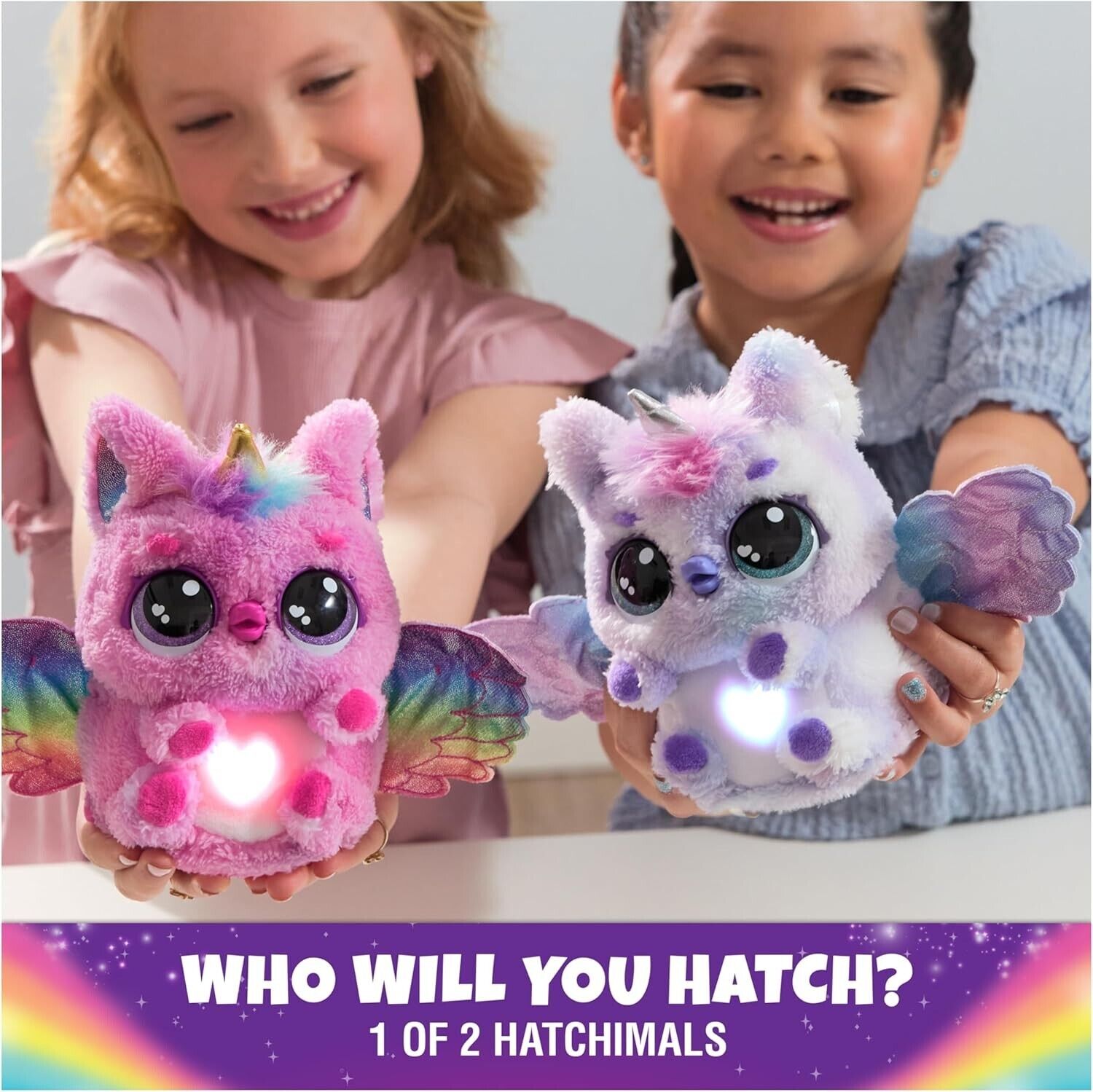 HATCHIMALS Alive, Mystery Hatch Pufficorn, Surprise Interactive Toy and Egg with