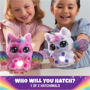HATCHIMALS Alive, Mystery Hatch Pufficorn, Surprise Interactive Toy and Egg with