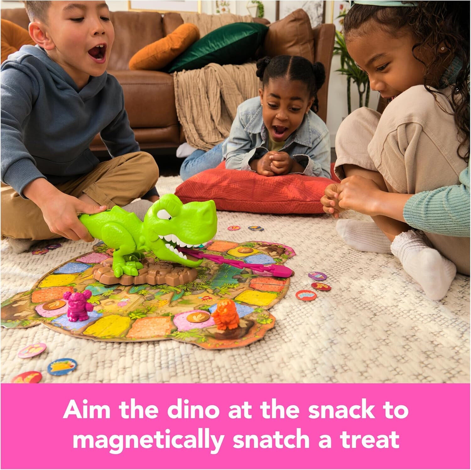 Snack-O-Saurus Rex – An Interactive Board Game for Snack Lovers & Dino Fans, Fun