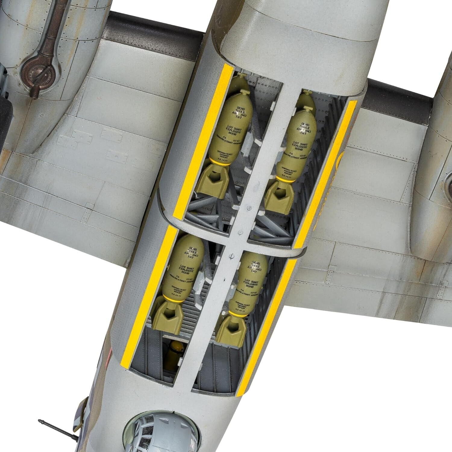 Airfix Model Set - A09010 Consolidated B-24H Liberator Model Building Kit - Plas