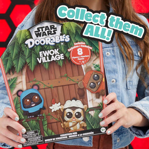 Just Play STAR WARS™ Doorables Ewok Village Collection Peek, Kids Toys for Ages