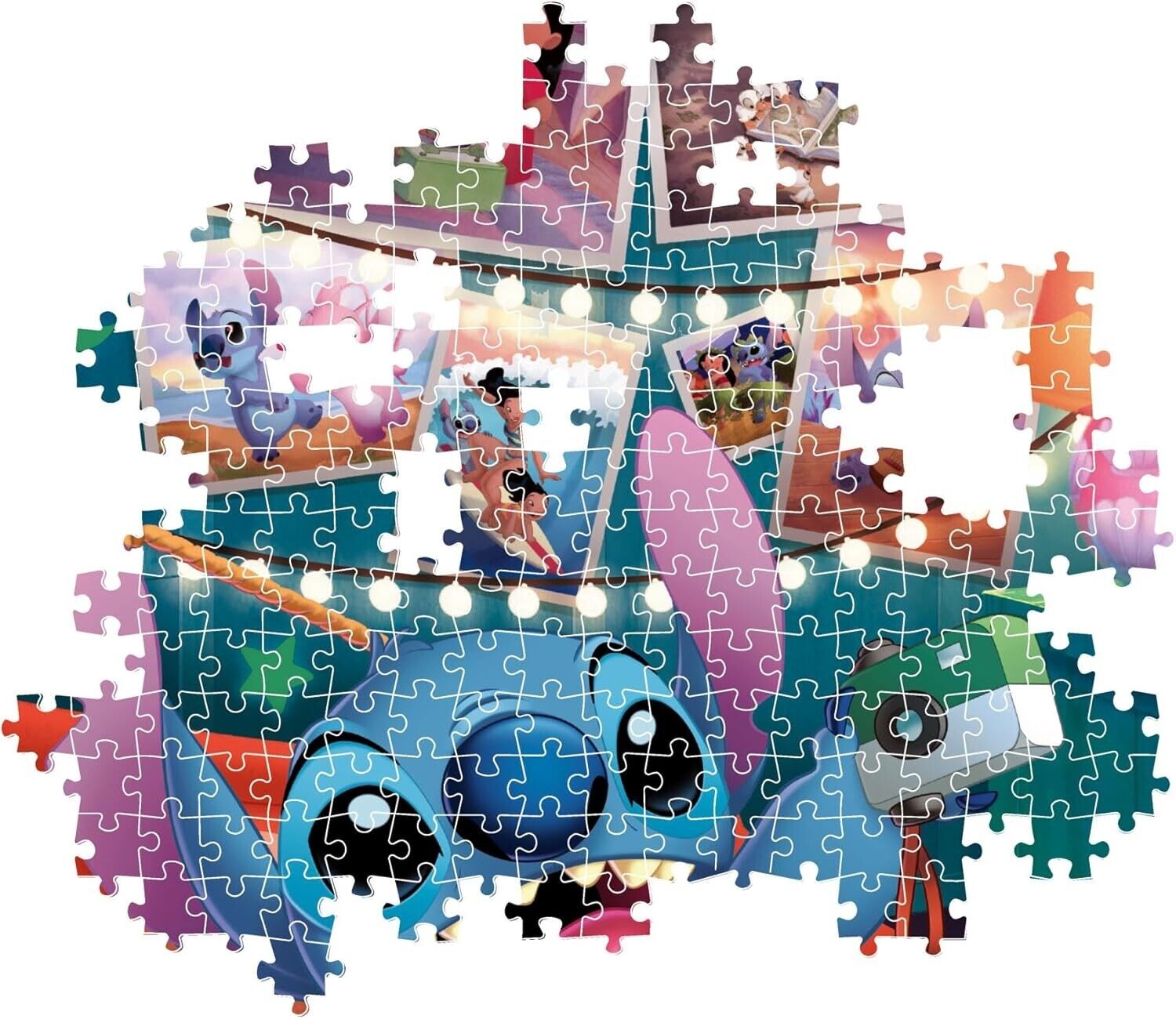 Clementoni 39793 Disney Stitch 1000 Pieces | Jigsaw Adults | Comic Puzzle | Made