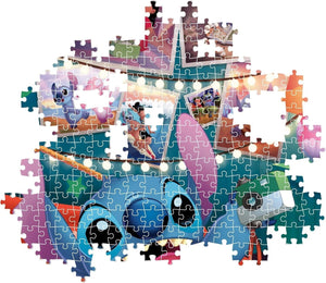 Clementoni 39793 Disney Stitch 1000 Pieces | Jigsaw Adults | Comic Puzzle | Made