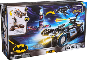 Batman, Ultimate Transforming Batmobile Playset, 2-in-1 Batman Playset with Excl