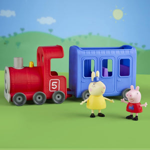 Hasbro Peppa Pig Peppa’s Adventures Miss Rabbit’s Train Detachable Preschool Toy
