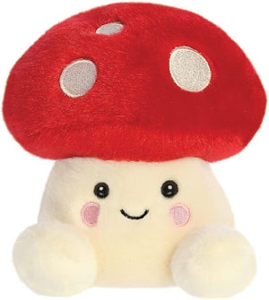 Aurora, 33767, Palm Pals Amanita Mushroom, 5In, Soft Toy, Red & Beige