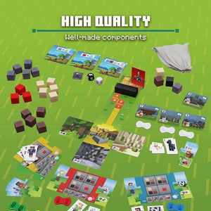 Ravensburger Minecraft Heroes of the Village Board Game for Kids Age 6 Years Up