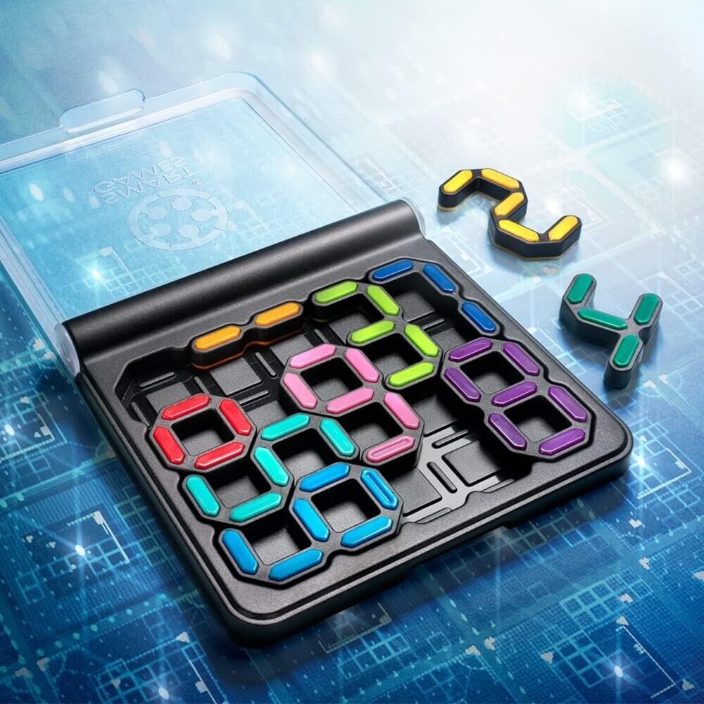 Smart Games - IQ Digits, Puzzle Game with 120 Challenges, 7+ Years