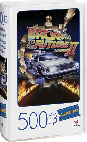 Back To The Future II Movie Blockbuster VHS 500 Piece Puzzle *BRAND NEW*