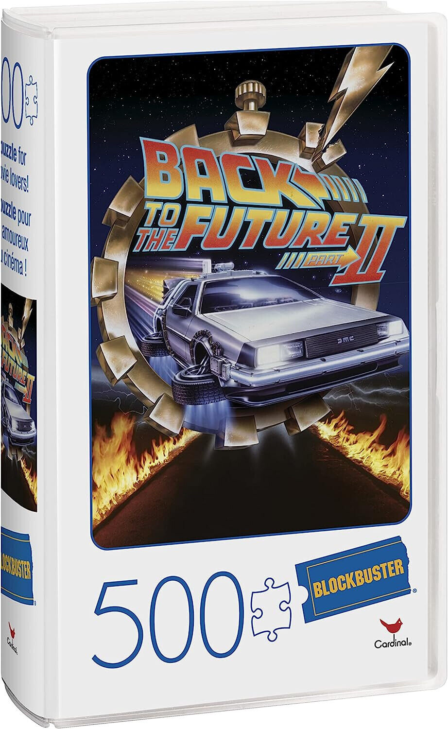 Back To The Future II Movie Blockbuster VHS 500 Piece Puzzle *BRAND NEW*