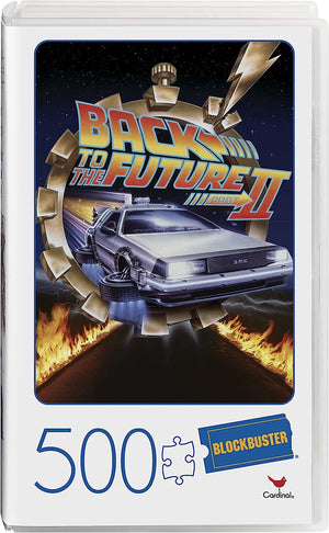 Back To The Future II Movie Blockbuster VHS 500 Piece Puzzle *BRAND NEW*