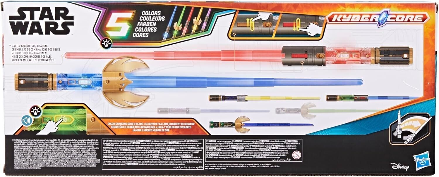 Star Wars LIGHTSABER Forge Force Color Master LIGHTSABER, Colour-Changing Electr