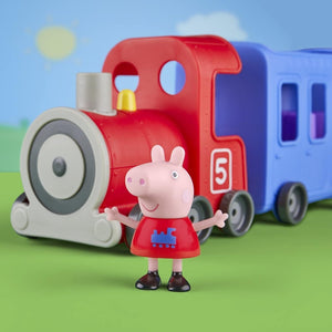 Hasbro Peppa Pig Peppa’s Adventures Miss Rabbit’s Train Detachable Preschool Toy