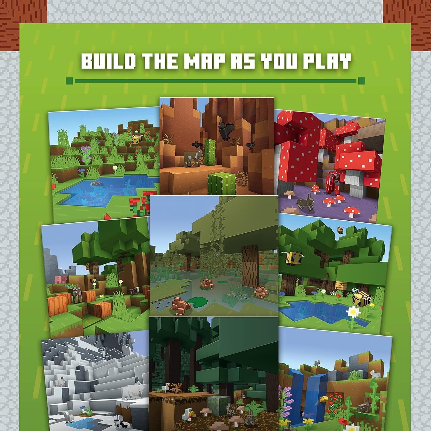 Ravensburger Minecraft Heroes of the Village Board Game for Kids Age 6 Years Up
