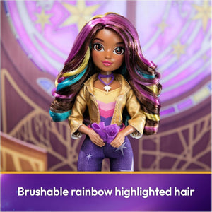 Unicorn Academy, Sophia Doll with Rainbow-Streaked Hair, 6 Fashion Accessories a