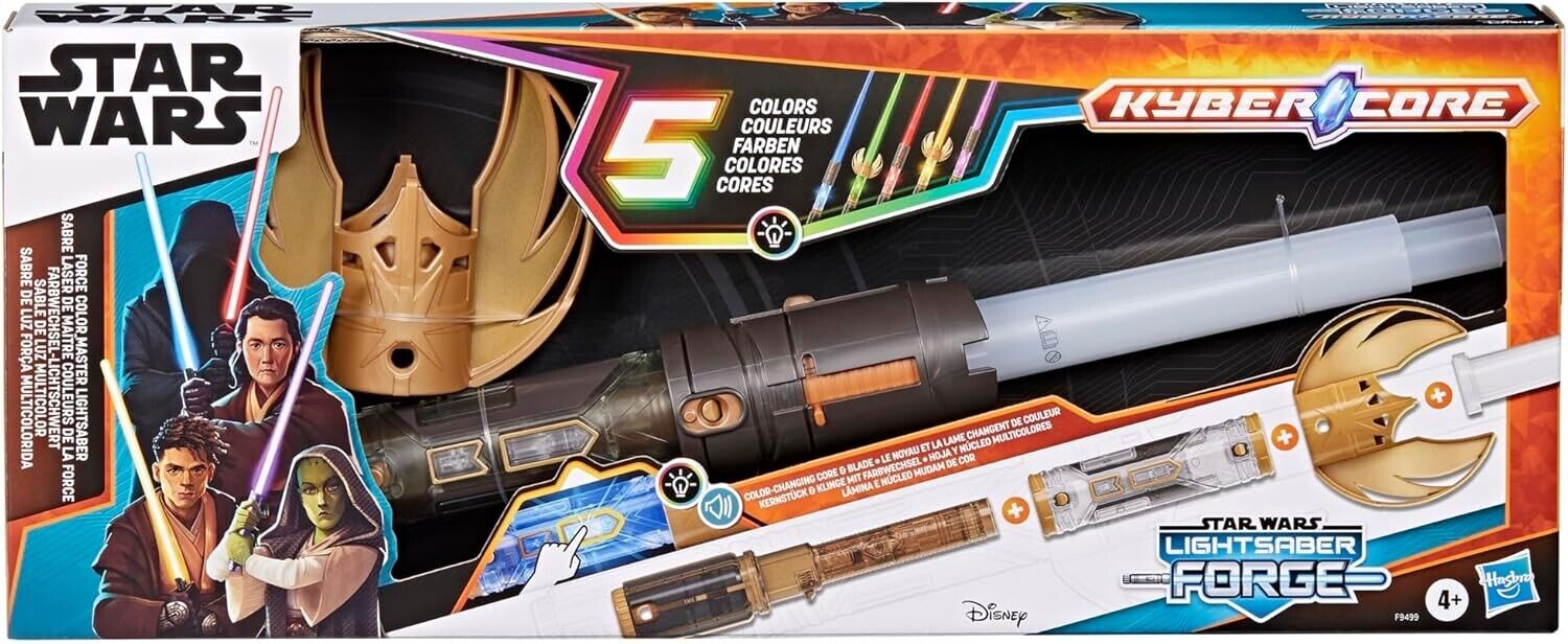 Star Wars LIGHTSABER Forge Force Color Master LIGHTSABER, Colour-Changing Electr