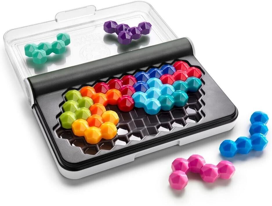 Smart Games - IQ Six Pro, Puzzle Game with 120 Challenges, 3 Playing Modes, 8+ Y