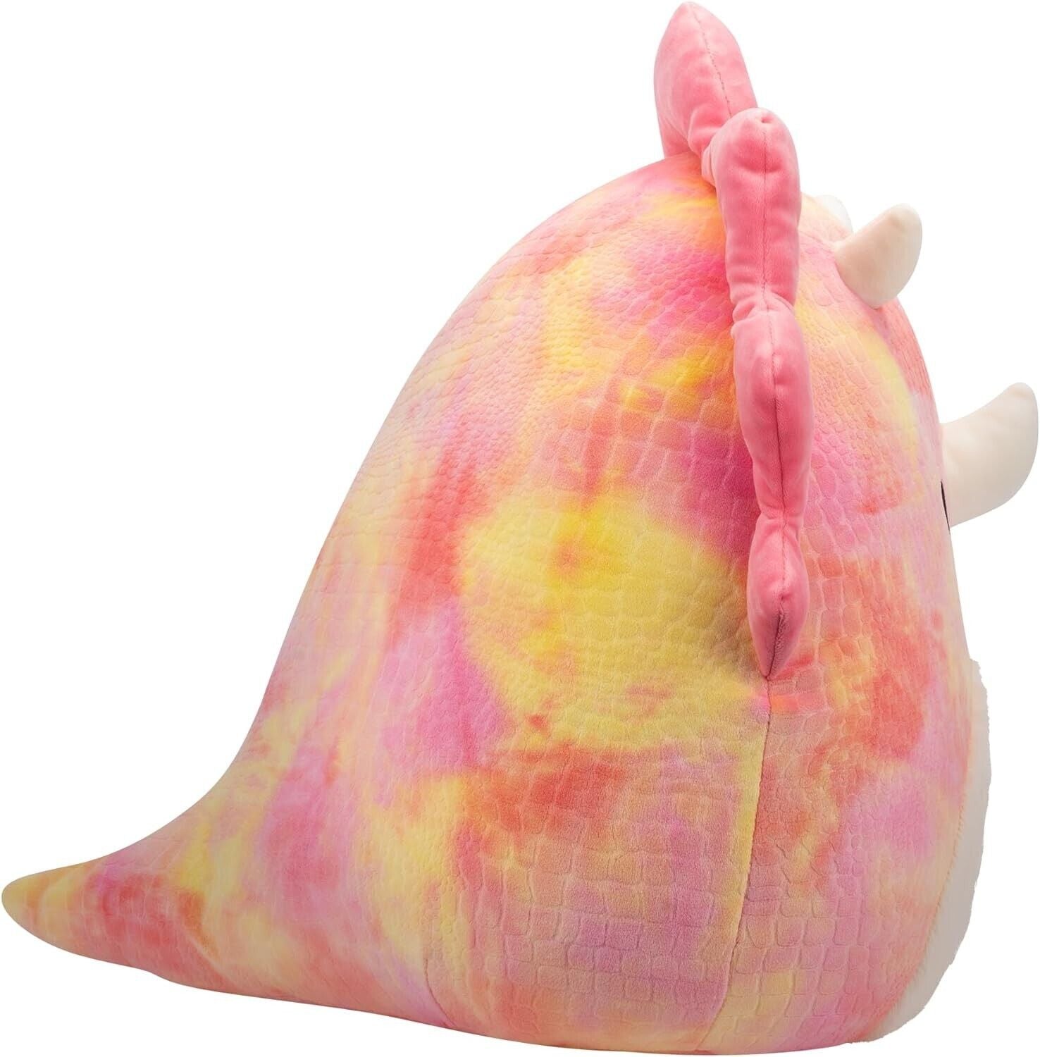 Squishmallows SQCR05478 16-Inch-Trinity The Winking Pink Tie-Dye Triceratops