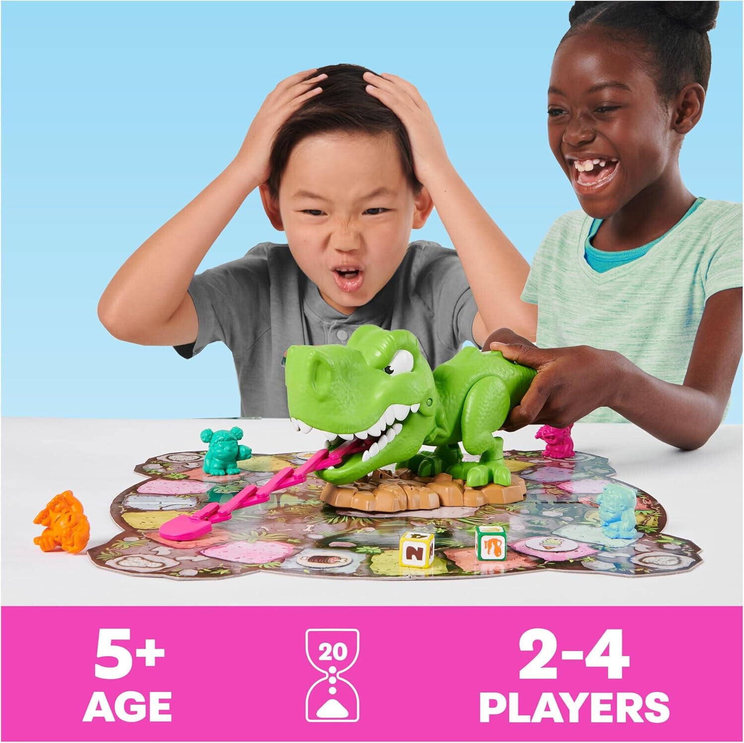 Snack-O-Saurus Rex – An Interactive Board Game for Snack Lovers & Dino Fans, Fun