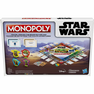 New Monopoly Star Wars The Child Edition Board Game - Sealed Box