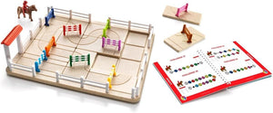 smart games - Horse Academy, Puzzle Game with 80 Challenges, 7+ Years