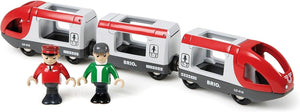 BRIO World Travel Train Toy for Kids Age 3 Years Up - Compatible with Most BRIO