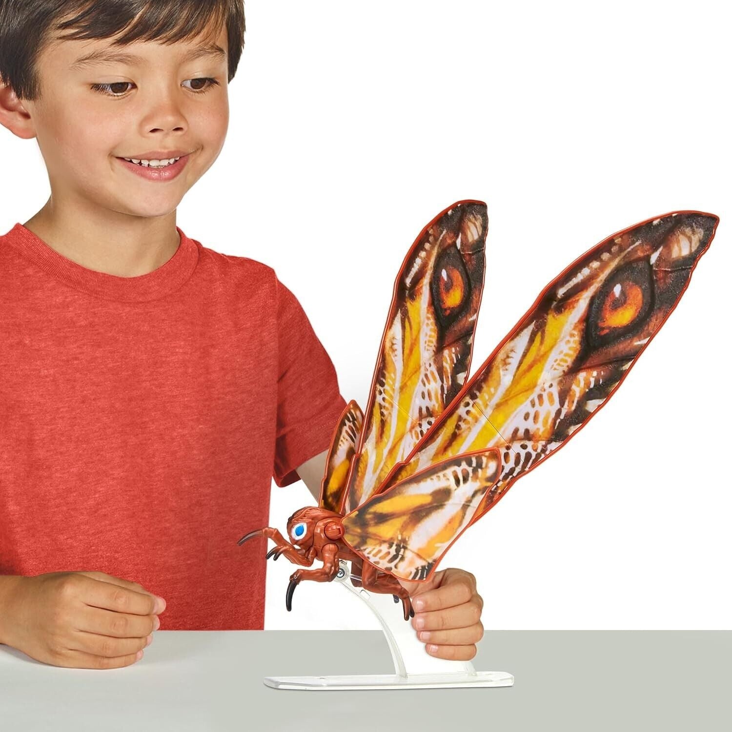 Godzilla x Kong: The New Empire, 11-Inch Giant Mothra Action Figure Toy, Iconic
