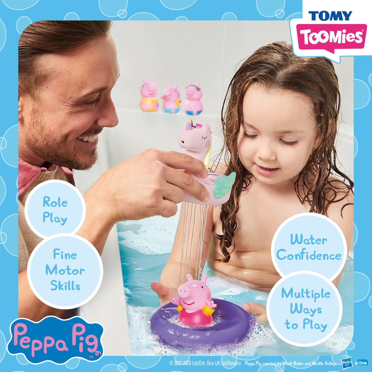 Toomies Peppa Pig Bath Set