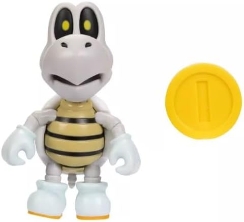 SUPER MARIO 4 inch Action Figure (Dry Bones with Coin)