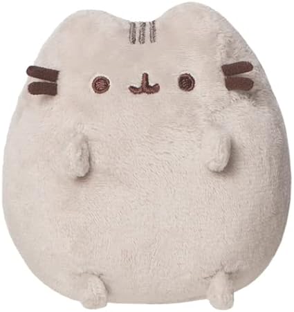 AURORA Sitting Pusheen Small, Official Merchandise, 5In, Soft Toy, Grey