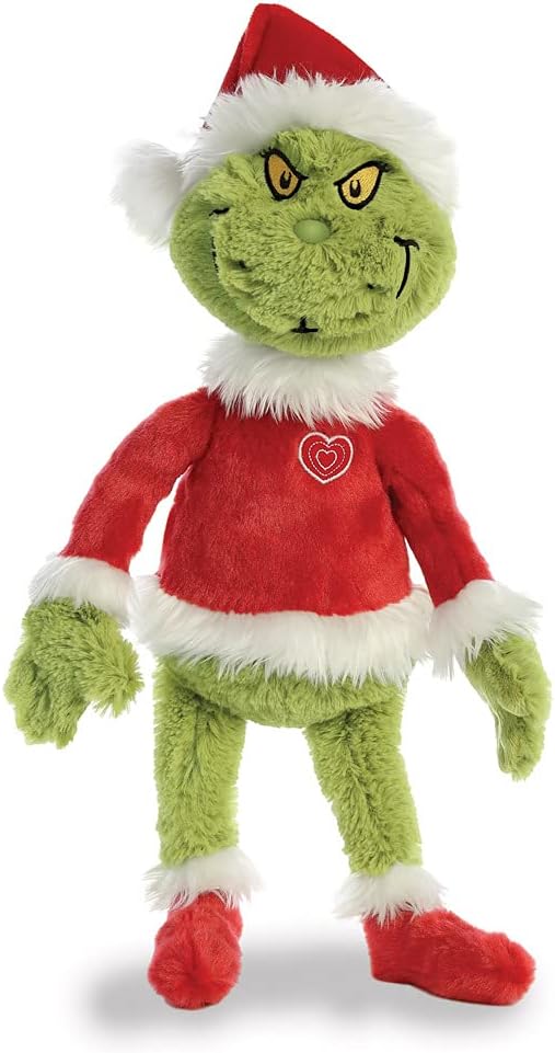 "Dr. Seuss Grinch Santa 19"", 15900, Red & Green