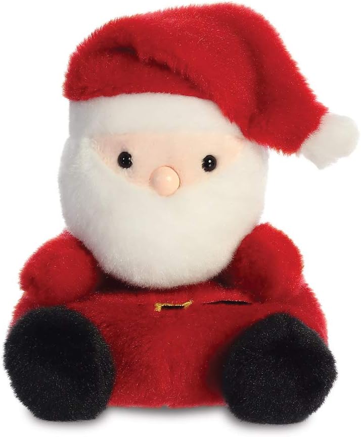 Aurora, 99131, Palm Pals Santa Claus, 5In, Soft Toy, Red & White