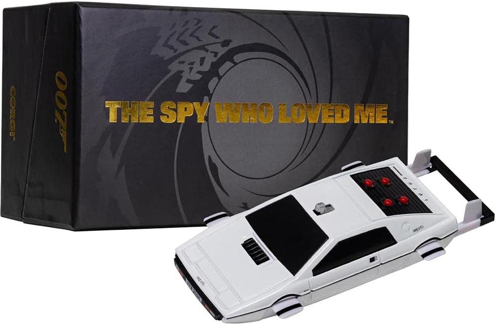 Corgi Diecast Model Cars - CC04514 James Bond Lotus Esprit Submarine 'The Spy Who Loved Me' - Men, Women & Kids Souvenir Gifts from UK - Small Die Cast Toy Car Models for Boys
