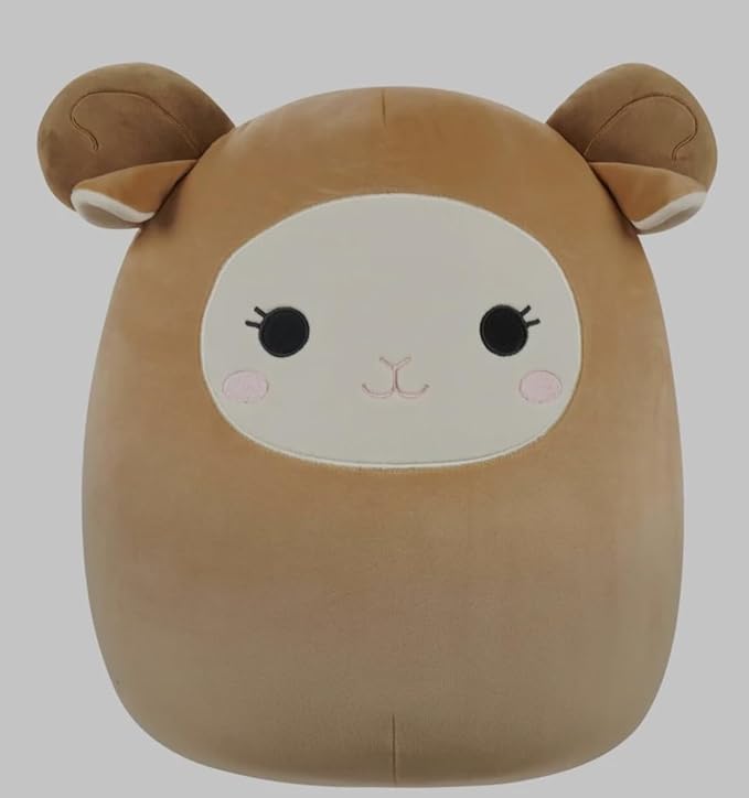 Squishmallows SQCR06526 Reggie the Aries 40 cm Official Kelly Toys Plush Super Soft Cuddly Toy