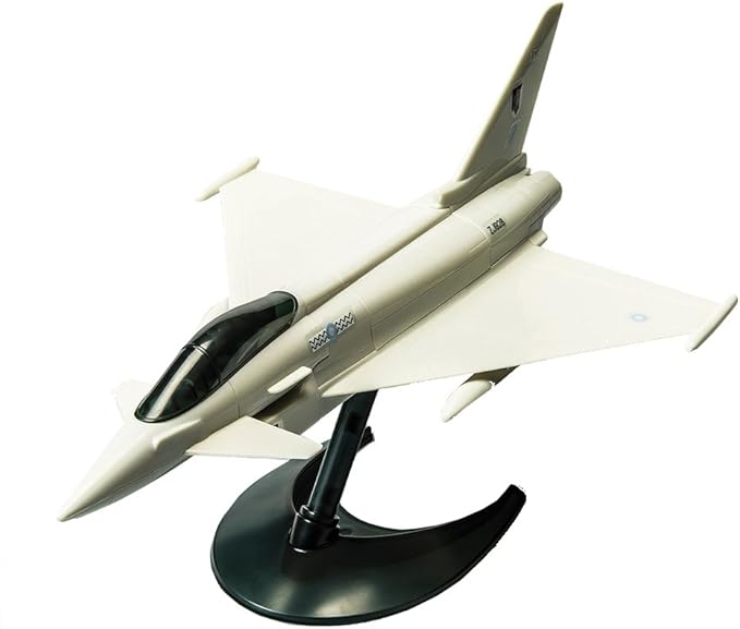 Airfix QUICKBUILD Model Aircraft Kits - J6002 Eurofighter Typhoon Model Building Kit for Kids 6+, Construction Plane Toys for Boys - Fighter Jet Planes & Toy Aeroplane Sets, Plane Enthusiast Gifts
