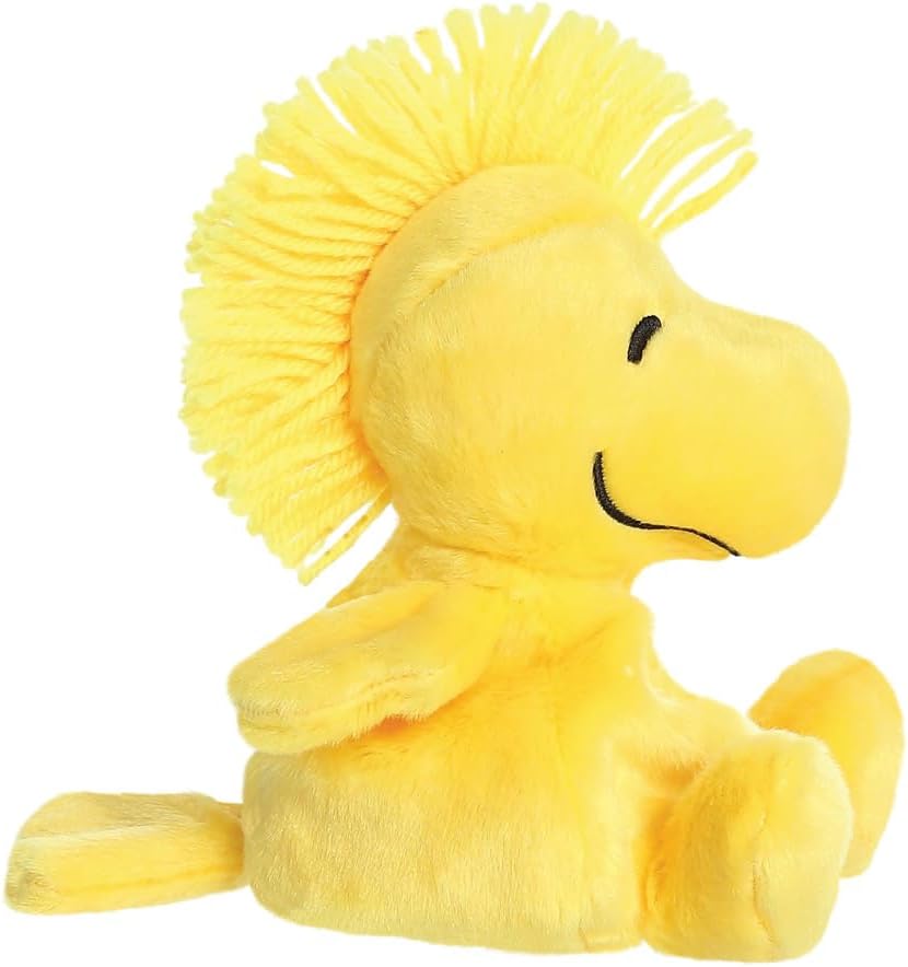 Aurora, 40474, Peanuts Palm Pals Woodstock 5In, Soft Toy, Yellow