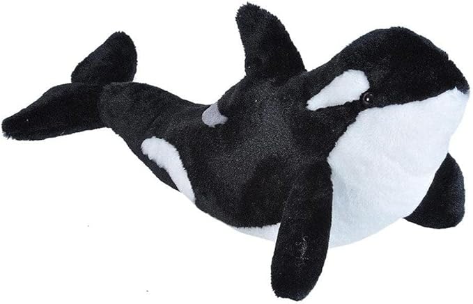 Wild Republic Orca Plush, Cuddlekins Cuddly Soft Toys, Kids Gifts, 30 cm