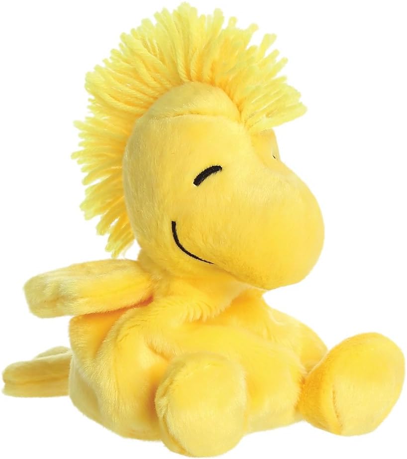 Aurora, 40474, Peanuts Palm Pals Woodstock 5In, Soft Toy, Yellow
