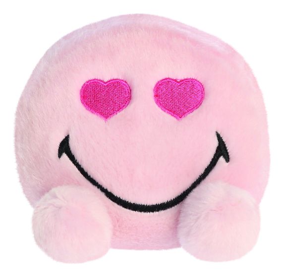 Palm Pals Smiley World Heart Eyes Smiley 5"