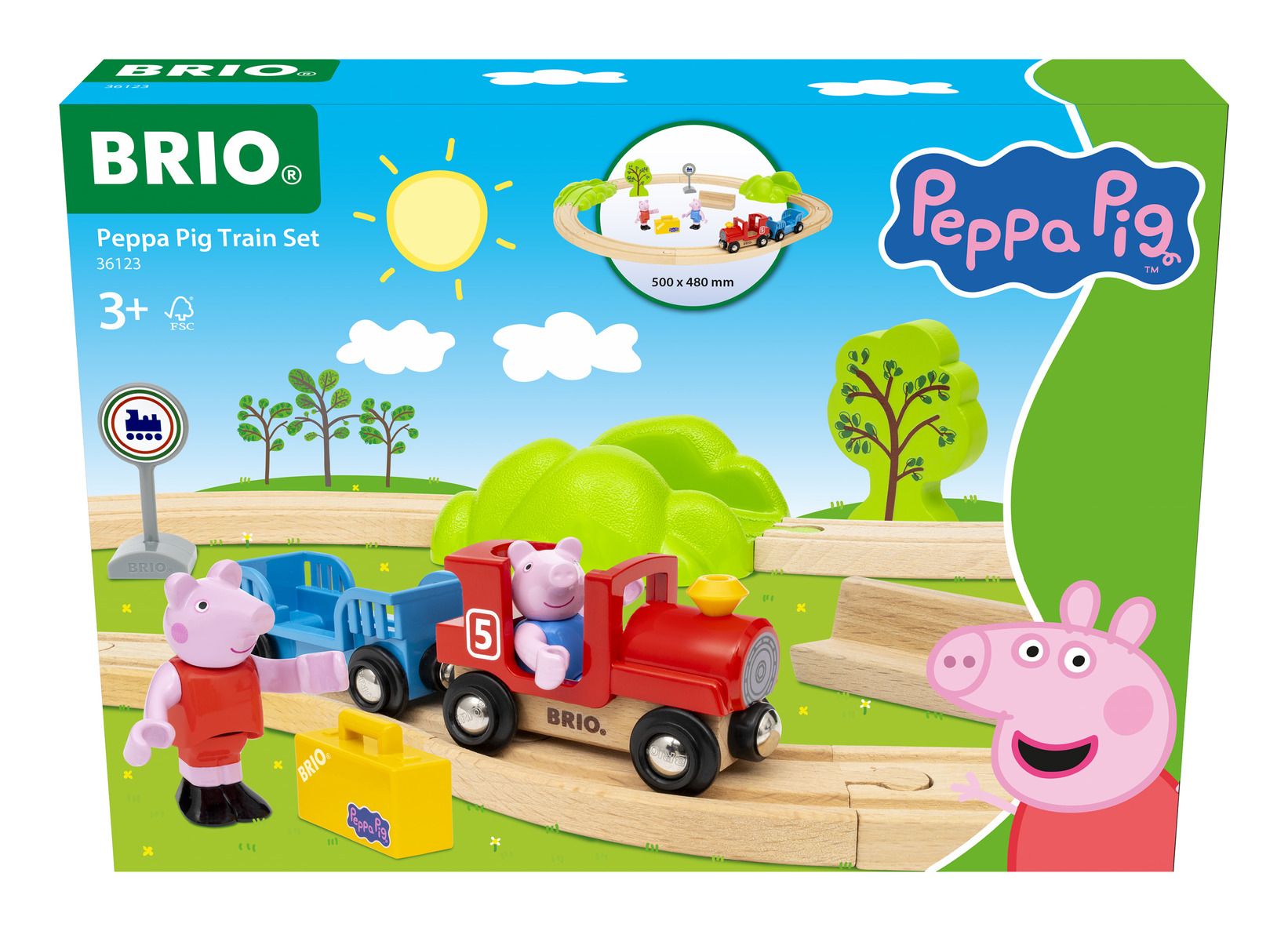 Brio Peppa Pig Train Set