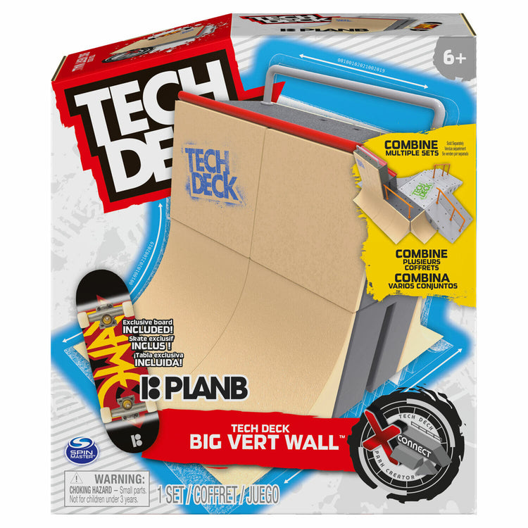 New Tech Deck X-Connect Park Creator Starter Set w/ Big Vert Wall - Free Ship