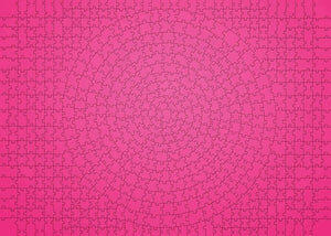 Ravensburger Krypt Pink 654 Piece Puzzle - Challenging and Fun! New in Box