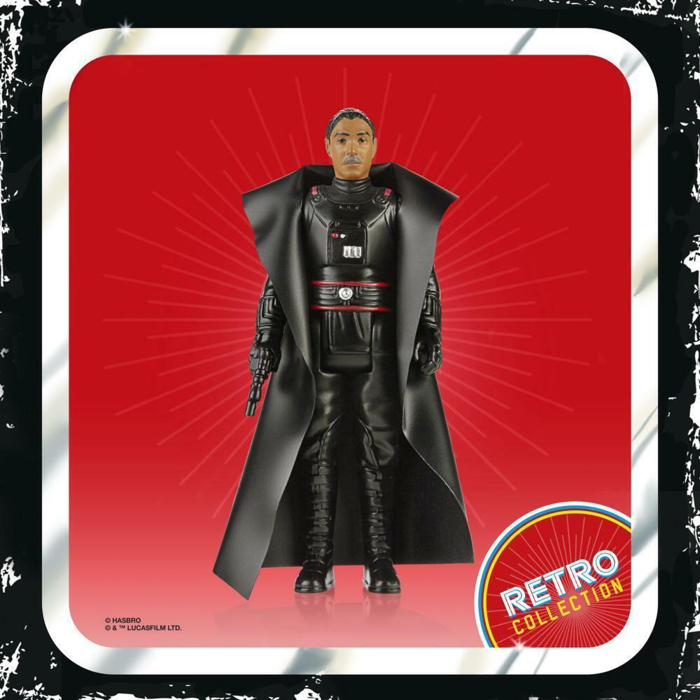 Star Wars Retro Collection Mandalorian Moff Gideon Figure - 3.75-Inch