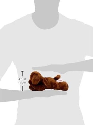 Aurora, 31257, Mini Flopsie Lil Lucky Chocolate Labrador, Soft Toy, Brown
