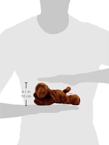 Aurora, 31257, Mini Flopsie Lil Lucky Chocolate Labrador, Soft Toy, Brown