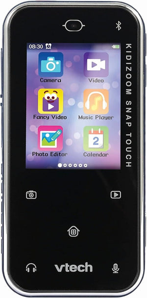 VTech KidiZoom Snap Touch Blue, Device for Kids with 5MP Camera, Games & Apps, T